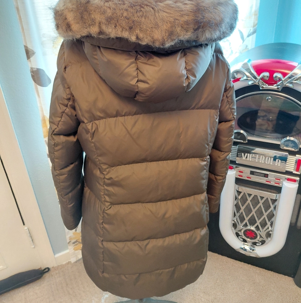 Women's Eddie Bauer Lodge Casadian Down Parka Jacket - Picture 5 of 9